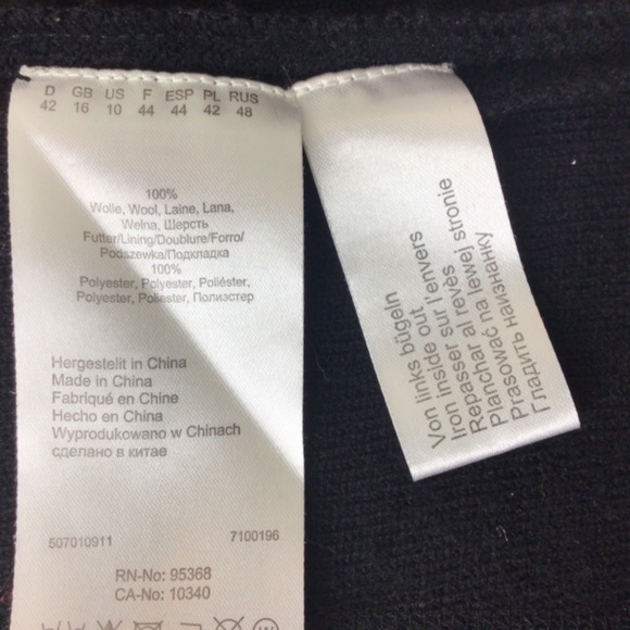 Wool knit Olsen jacket - Picture 6 of 7